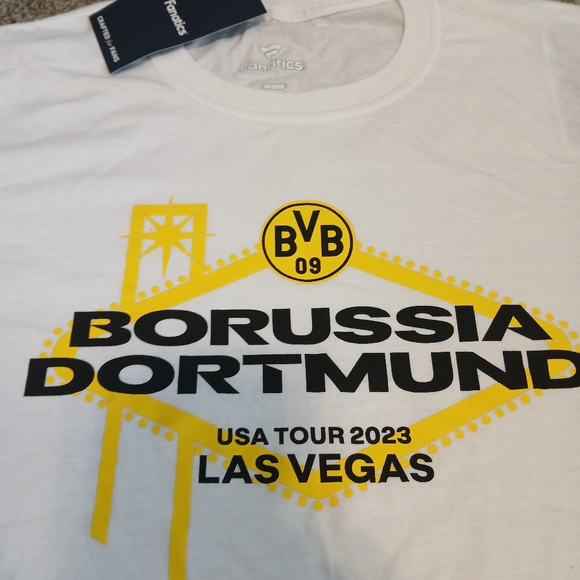Fanatics BVB Borussia Dortmund Soccer T-Shirt Men's Size Medium (NWT) - Picture 3 of 6